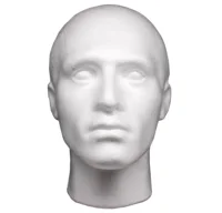 

Wholesale Styrofoam Foam Head Wig Male Hair Mannequin Model Heads