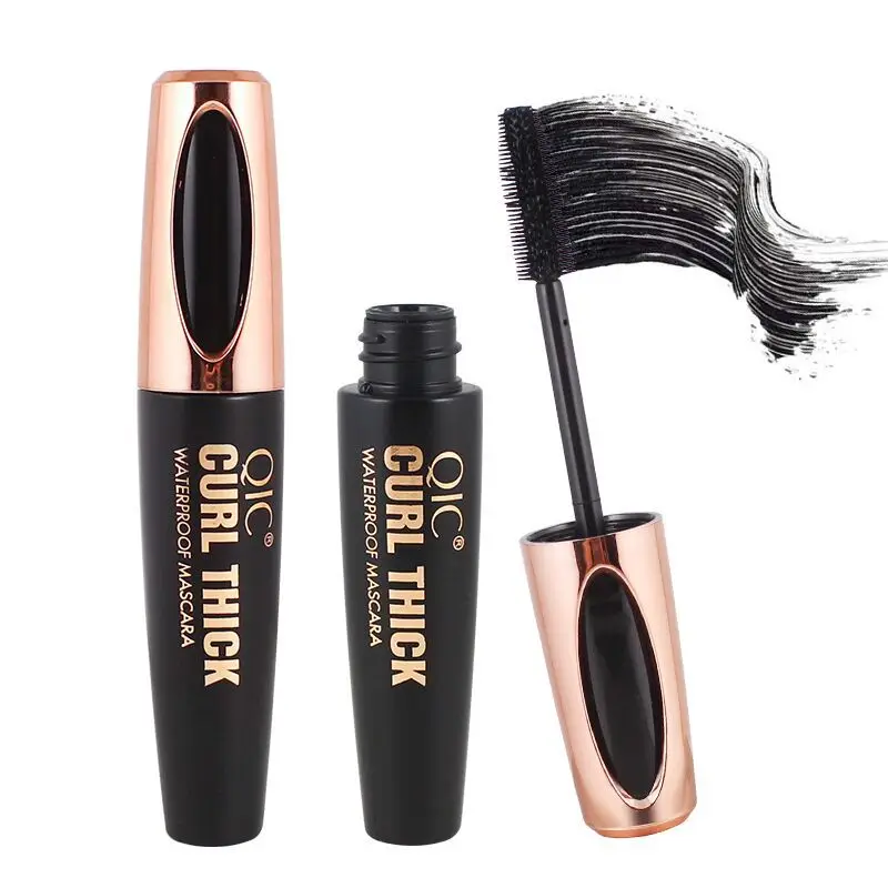 

MP002 4D Silk Fiber Eyelash Waterproof Mascara For Cosmetics Makeup Eyelash Extension Black Thick Lengthening Curling Eyelashes