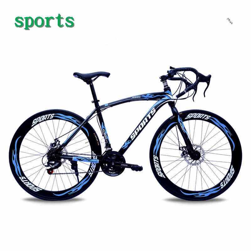 

IN STOCK wholesale cheap price mens alloy aluminum frame fashional do OEM 700c hybrid road bike racing bicycle 700c, Red green yellow blue black carbon mountain bike