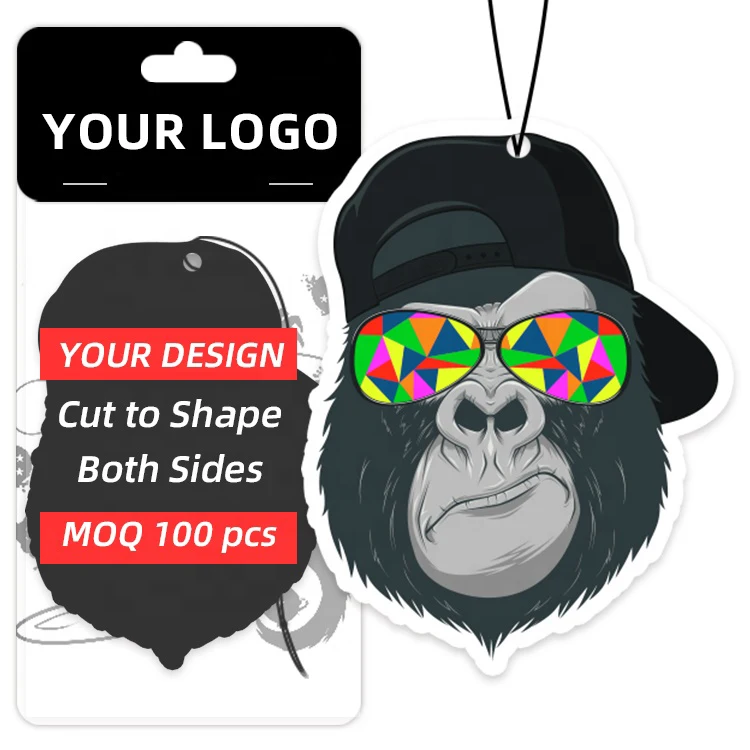 

Chimpanzees Accessories For Home Decoration Funny Car Air Freshener Hanging Fresheners, Multi-colors