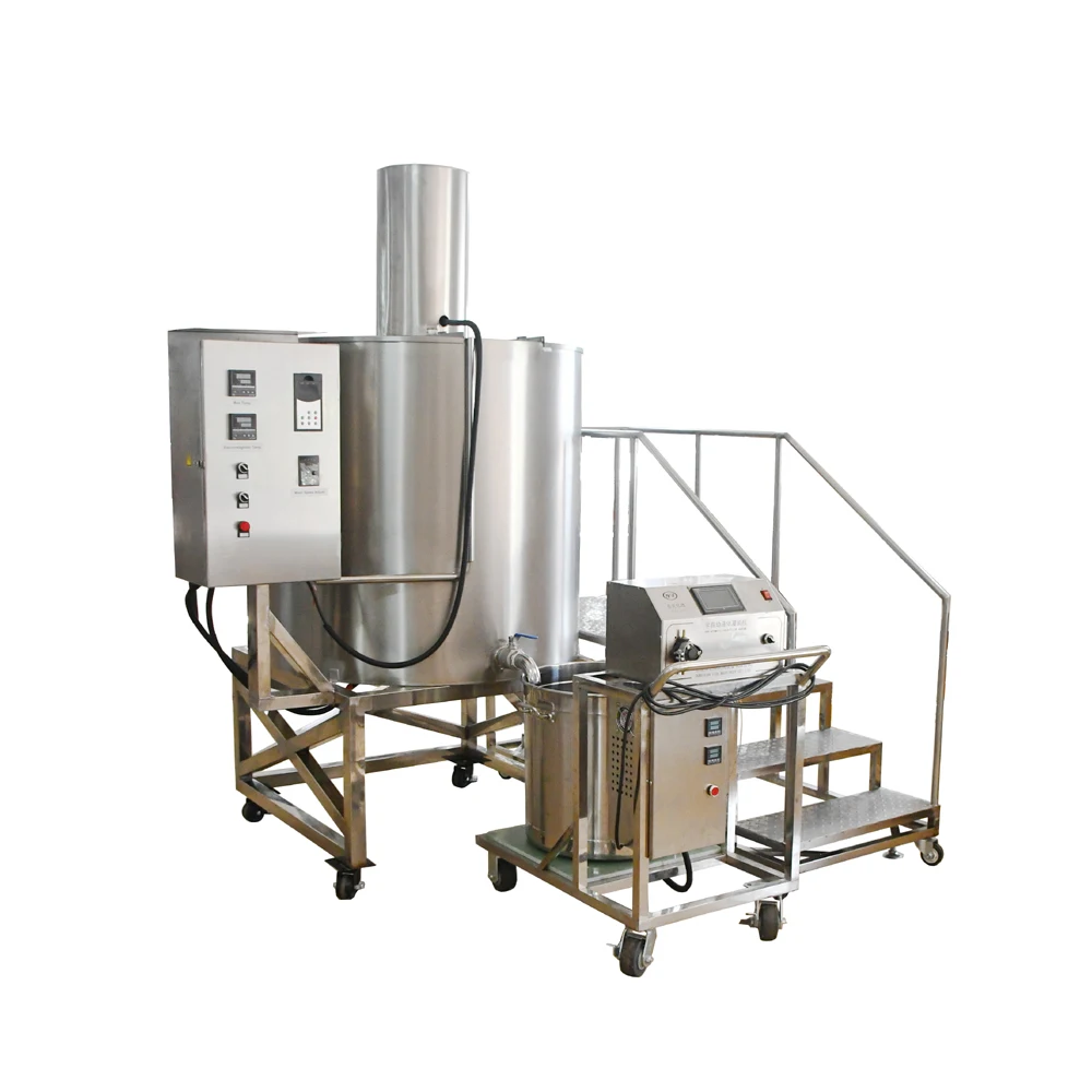 
UK Electric Commercial Soy Wax Melt Heat Candle Make Machine Kit High Efficiency Tank Price Popular 