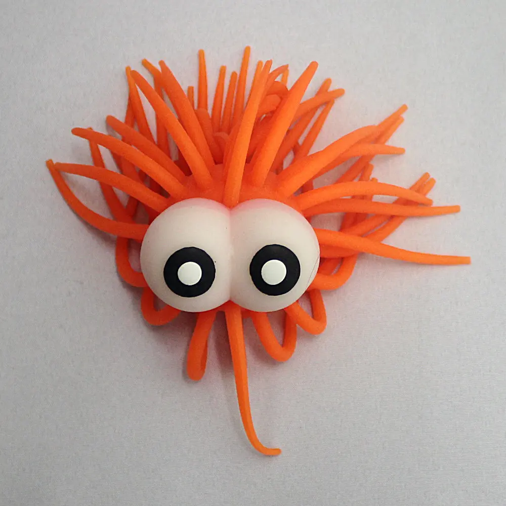 
Flashing urchin ball ,big eyes,sea urchin puffer ball for kids 