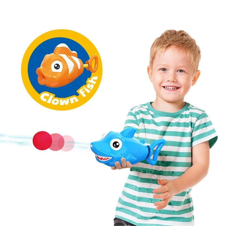 

Swimming Pool EVA Ball Soft Bullet Squirt Spray Water Cannon Blaster Shooter Watergun Toy Water Gun for Kids