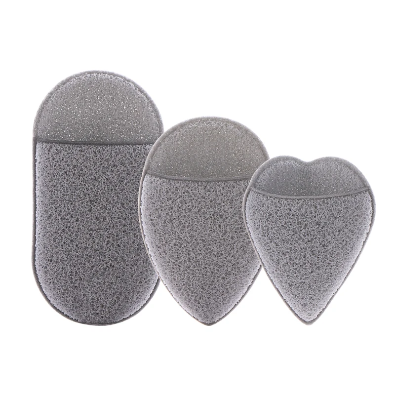 

3pcs Reusable heart /shoes design remover Pads Face Makeup Remover Pads Cleaning Facial Make up Pad