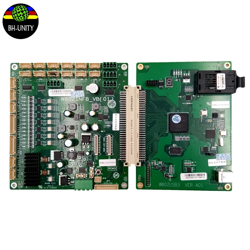 Odin Komplekt Pechatayushej Golovki Dx5 S Dvojnoj Golovkoj Plata Uv Kit W802infb Vb 01 Materinskaya Plata W802head Vc 01 Golovnaya Plata Dlya Uf Planshetnogo Printera Buy Dx5 Pechatnaya Golovka Uv Kit Board Dx5 Pechatnaya