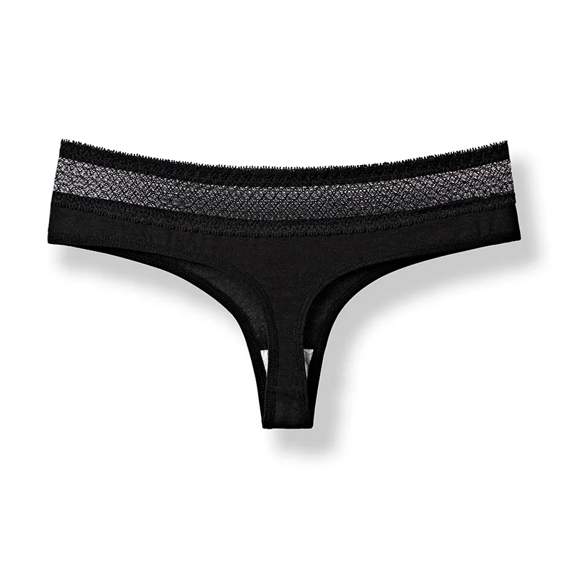 

2021 oem T Back Underwear Plus Size Low Waist Custom Cotton Sexy Panties Thongs, Many color for selection