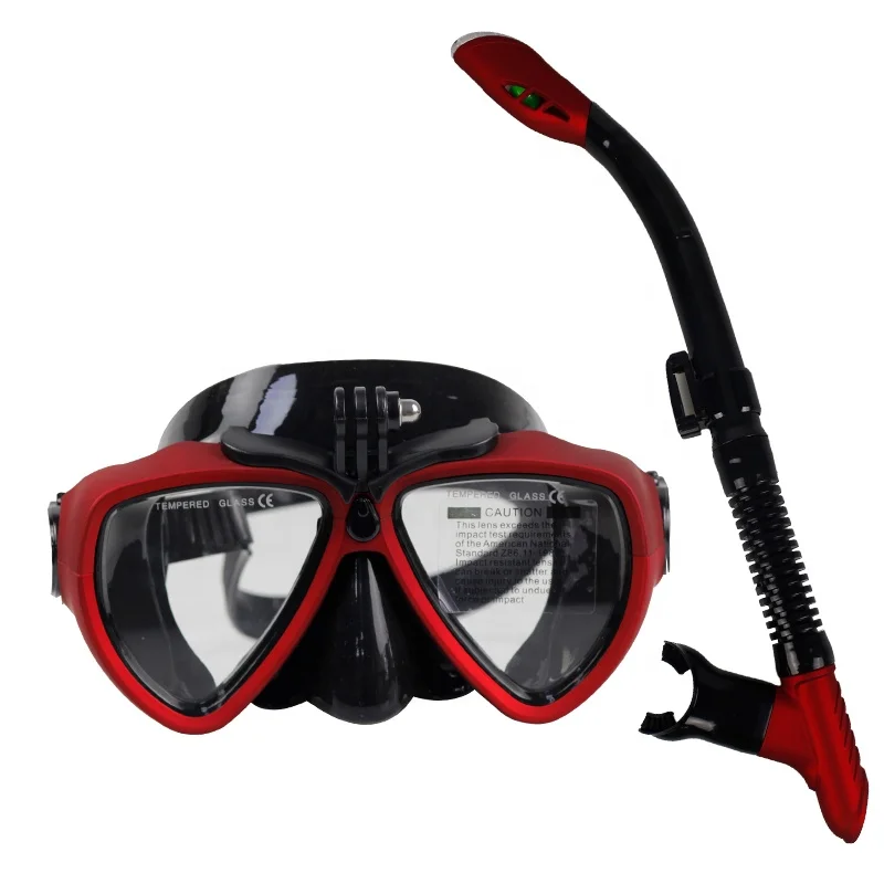 

Snorkel Mask Kids Dry Snorkel Full Face Scuba Diving Mask, Black, pink, blue or custom