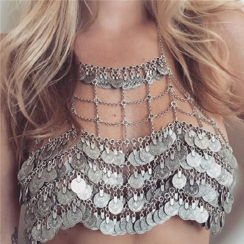 

2021 new Gypsy style Bohemian retro style tassel underwear belly dance sexy lingerie stripper outfits dancewear, Accept customized