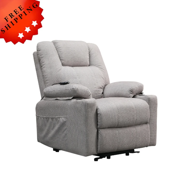 

Free Shipping Divano Reclinabile Widely Used Oversized Lumbar Heating Classic Living Room Recliner Power Electric Lift Sofa