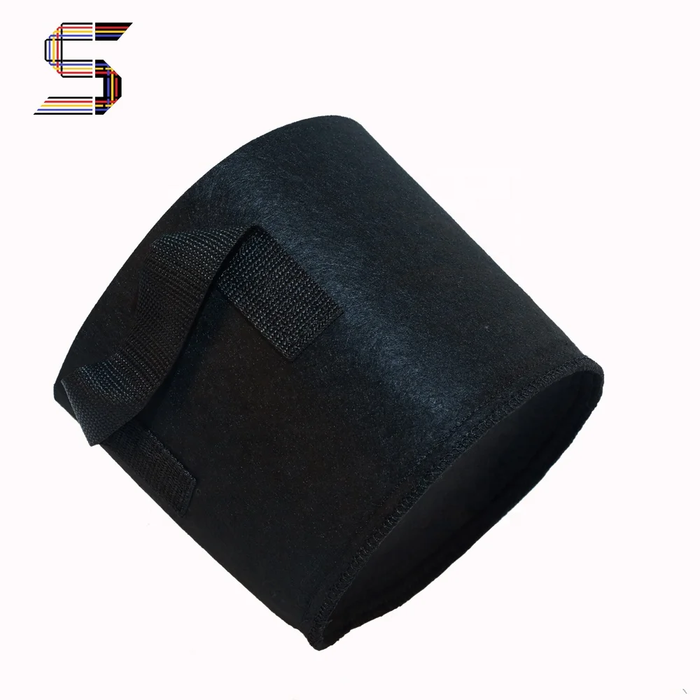 

Good drainage and areation 1 gallon plant pots, Black