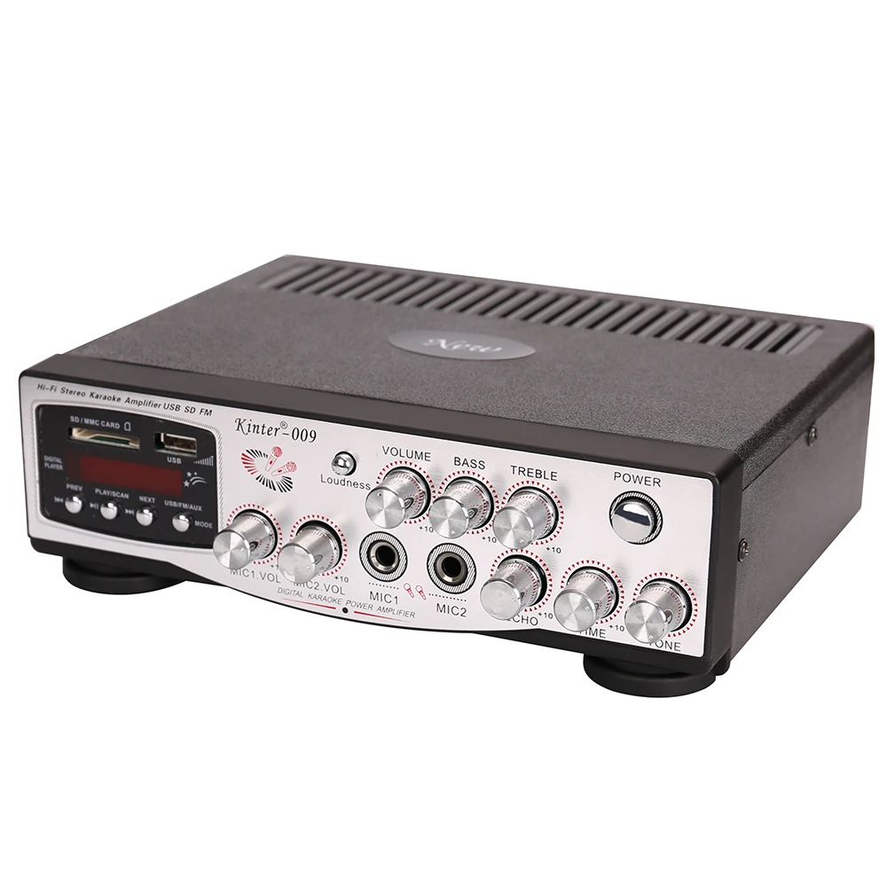 

professional karaoke mixer amplifier with multi function Kinter - 009 home amplifier