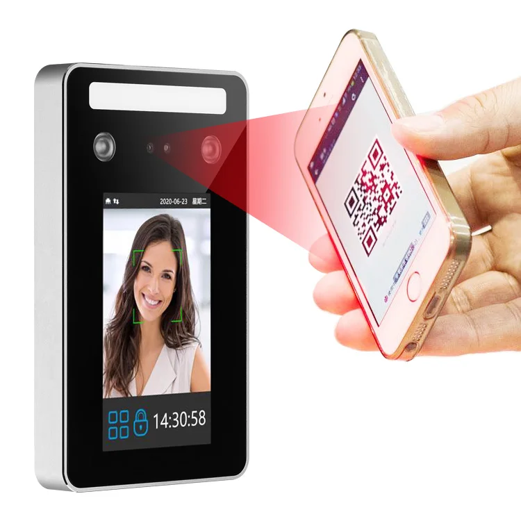 

Online Realtime Biometric Wiegand QR Code Door Access Control Face Recognition Camera