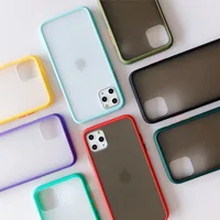 

Mint Hybrid Simple Matte Bumper Phone Case for Iphone 11 Pro Max Xr Xs Max