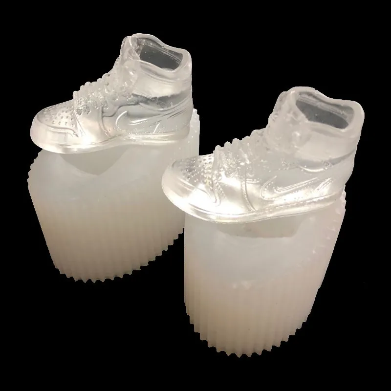 

R164 Custom DIY 3D Sneakers Silicone Resin Mold Brand Logo Shoes Candle Mold, Stocked / cusomized