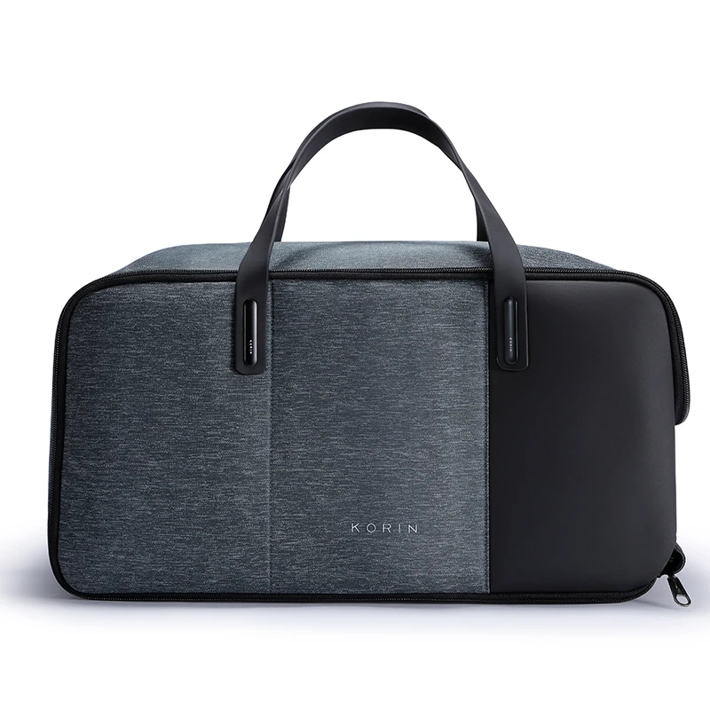 

Korin design anti theft multifunctional smart travel gym bag men waterproof outdoor sports foldable travel bag with usb port
