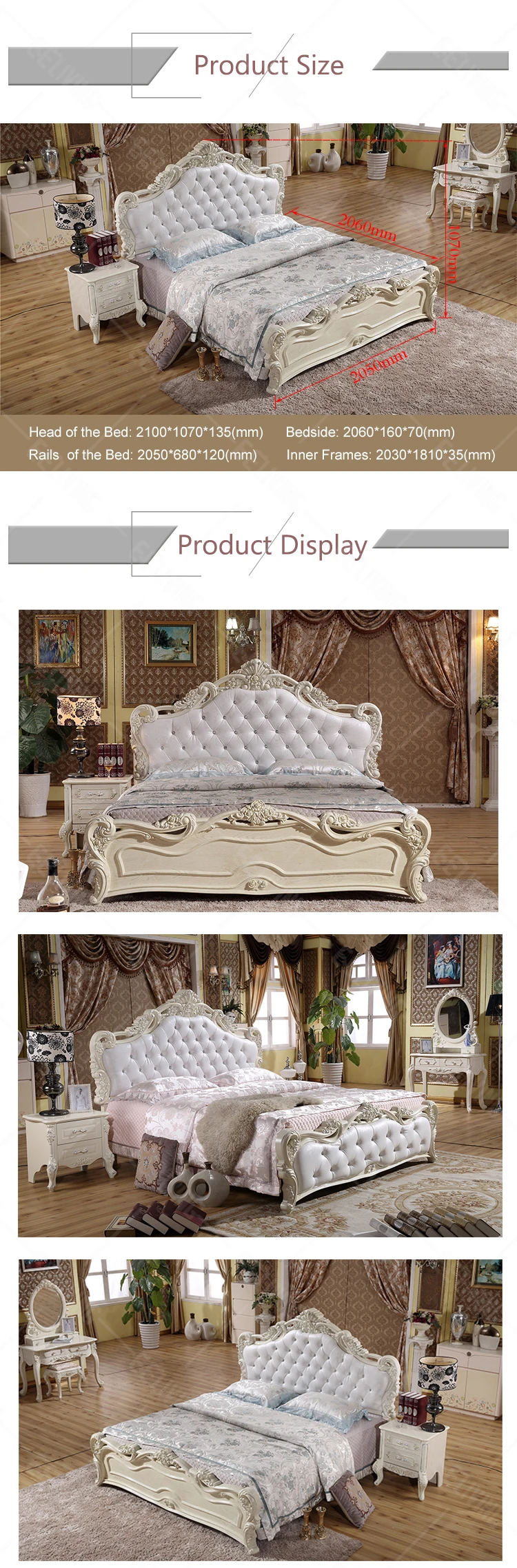 French Space Saving Ethiopian Italian Turkish Cheap Price Other Malaysia Solid Wood Bedroom Furniture
