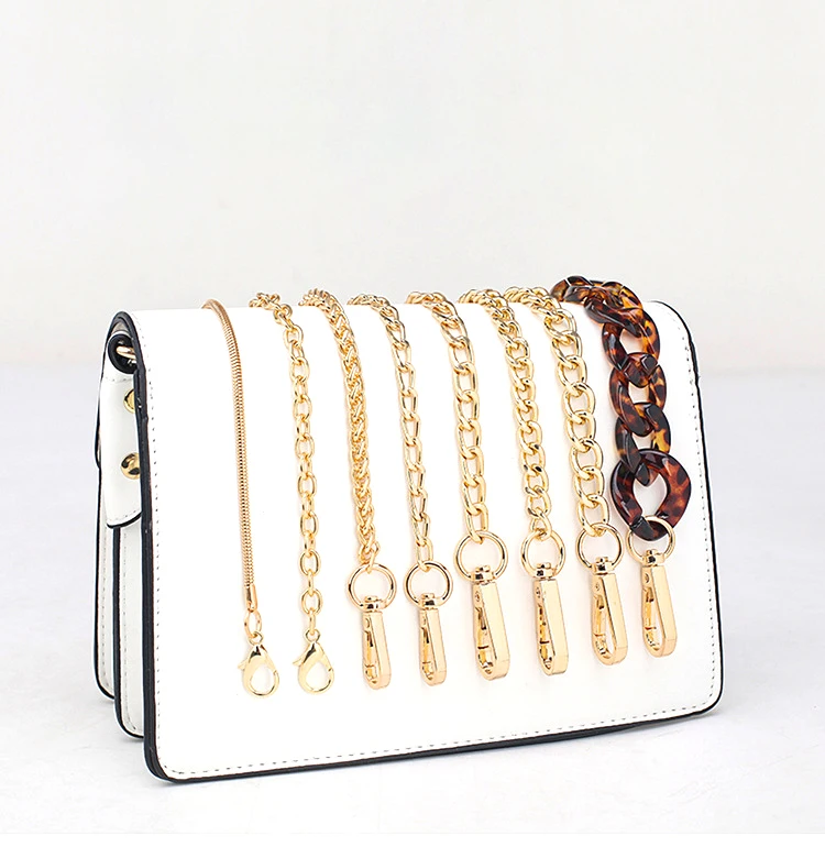 Wholesale High Quality Long Aluminum Chain Gold Handbag Chain Strap ...