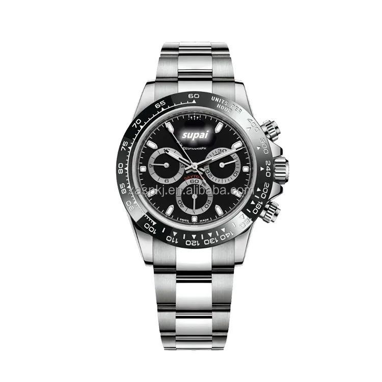 

Clean Factory 4130 Movement Highest Level 12.4mm Night Vision 904L Stainless Steel Automatic Daytonna Watches