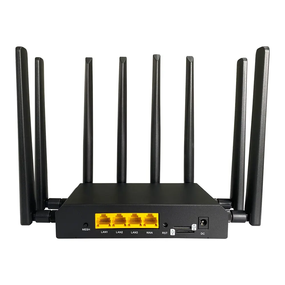 

Z2105AX-M2-T openwrt 21 gigabit dual band wireless lte modem 4g sim wifi 6 wi-fi router 5g