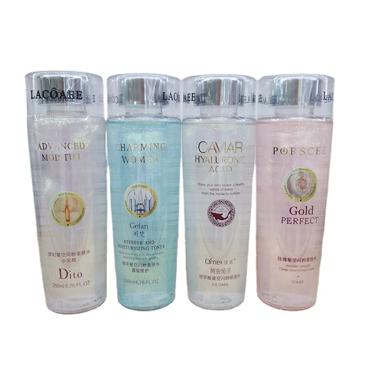 

PORSCEE New Product Rose Glitter Toner Water Brightening Skin Shining Facial Toner