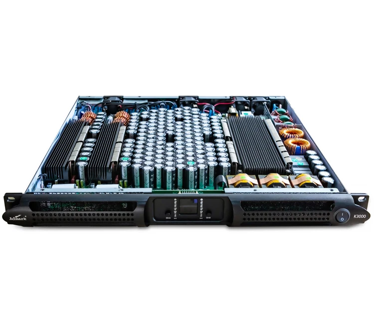 
K30 admark 2 channel 1UG big professional power class D power amplifier 