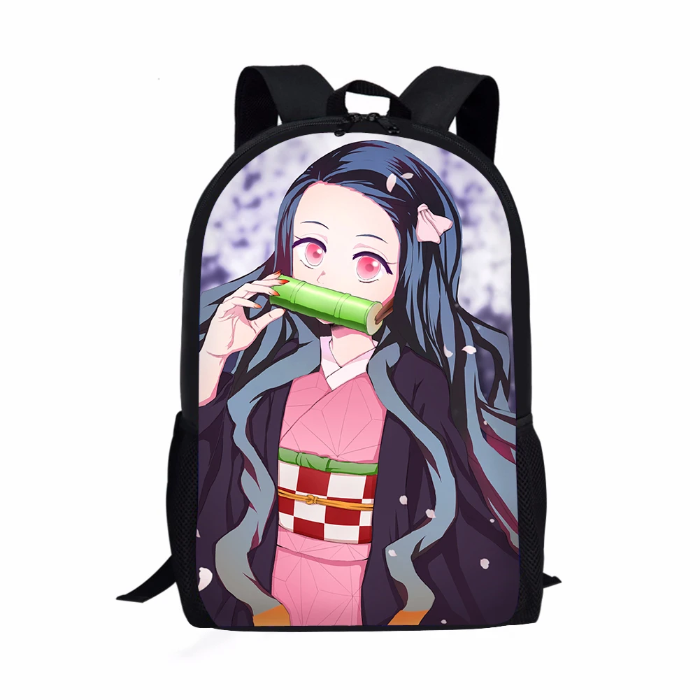 

custom Demon Slayer anime image ita children girl student wholesale backpack school bags