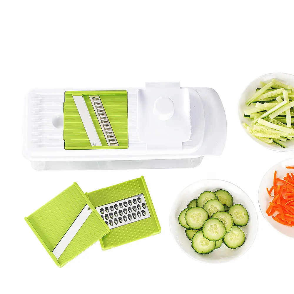 

Kitchen Accessories Ajustable Hand press multifunction vegetable slicer cutter