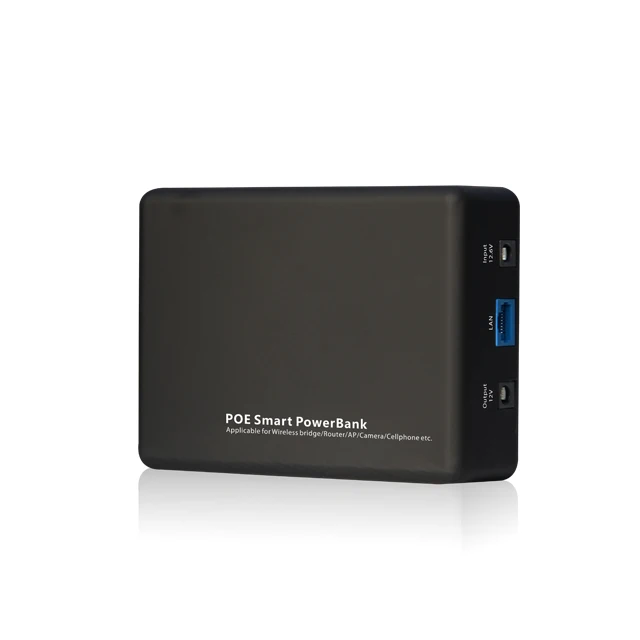 

24V/48V Poe Powerbank for ubnt/mikrotik/mimosa/cambium, Black