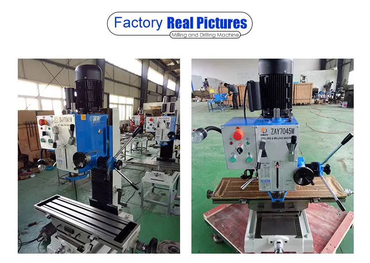 Zay7045m Rotary Table Milling And Drilling Machine For Metal Working