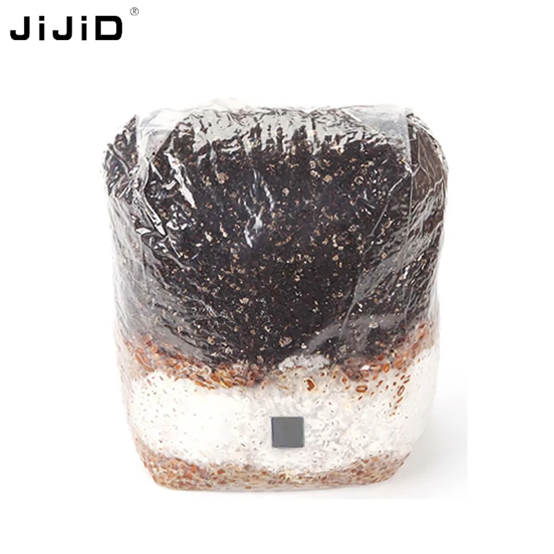 

JIJID 32x65CM Mushroom Grow Bags Autoclavable Plastic Mushroom Mycelium Grow Bags With Injection Port