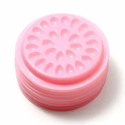 

2021 lashes pink lash Glue Holder Pad for Lash Grafting artist, Customized color