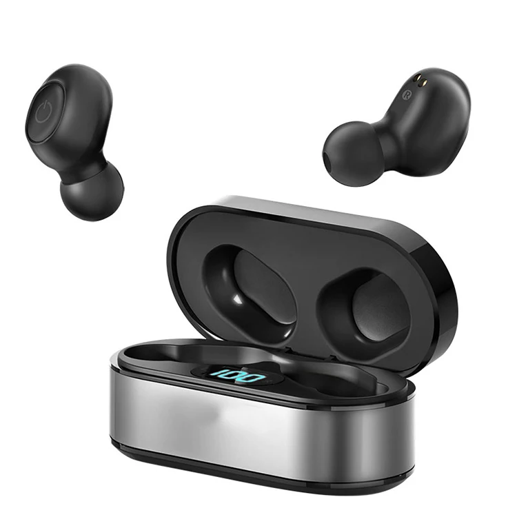 

SX10B02 Wholesale TWS Wireless Stereo Mini In Ear Buds Magnetic Noise Canceling Hifi Sport BT Earphone, Black