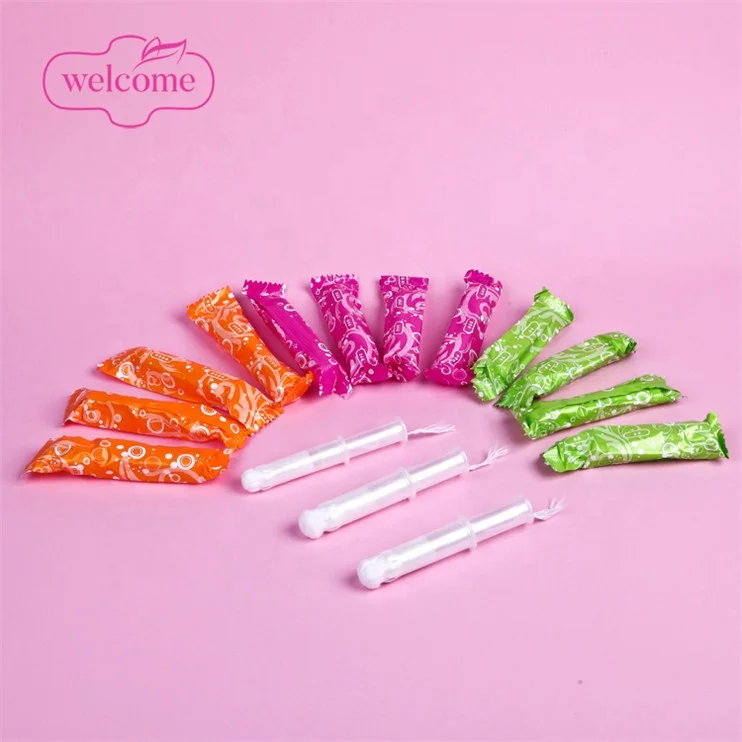 

4-8H Protection Ultra-Deep Sleep Guard Custom Tin Bamboo Tampon Organic Tampons with Applicator