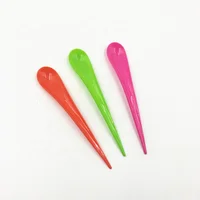 

Rainbow Plastic Spoon Ice Cream Jelly Salt Jar Mini Spoon