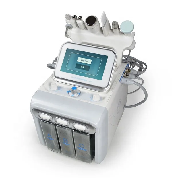 

6 IN 1 H2 O2 Aqua peeling Microdermabrasion Machine / Hydra Dermabrasion Facial Machine / Hydro Microdermabrasion