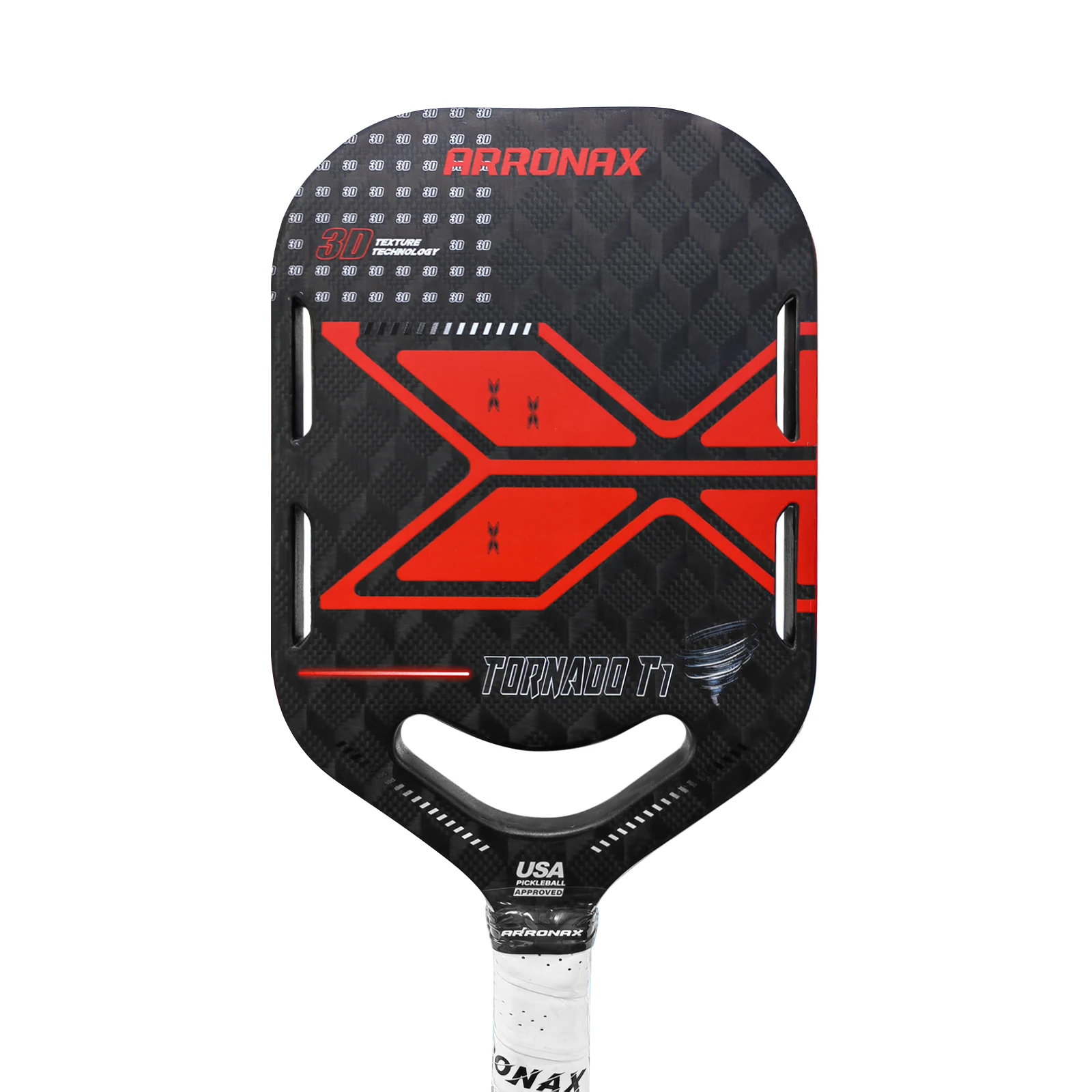 2026 Custom Top Carbon Fiber Friction Surface Thermoformed 3D 3K 18K  Raw Professional Pickleball Paddle