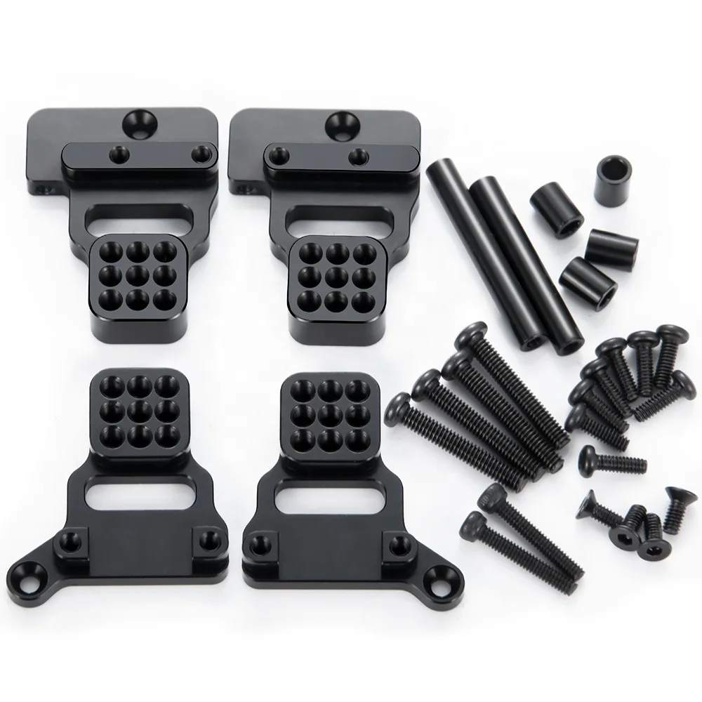 

New Arrival Metal Front Rear Shock Absorber Towers Mount for 1/18 RC Crawler TRX4M Bronco Defender Upgrade Parts Accessories