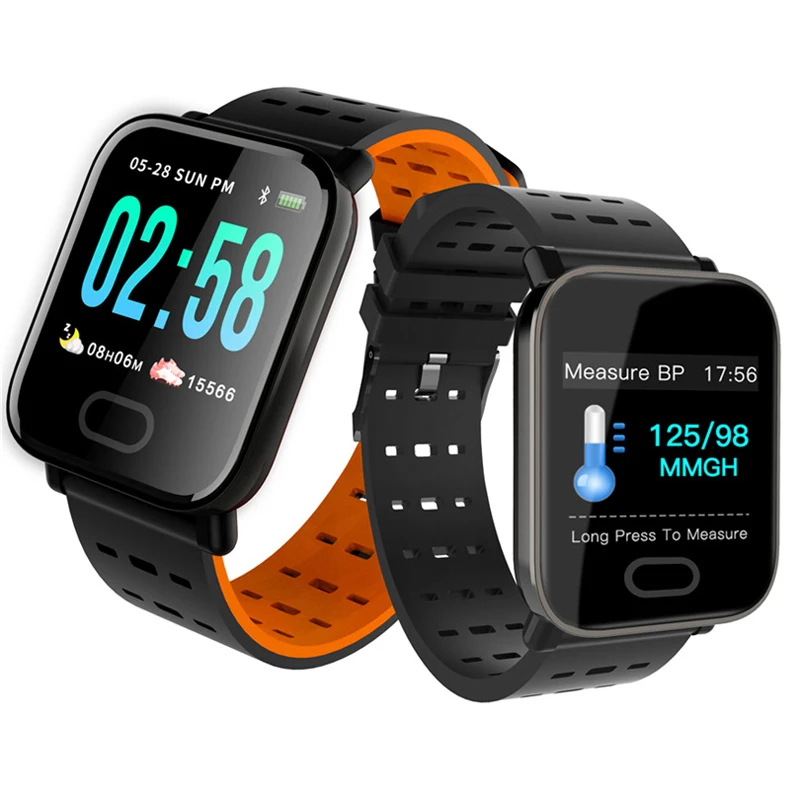 

SKMEI A6 Smart Watch Sport Fitness Activity Tracker Heart Rate Blood Pressure Monitor Smart Watch