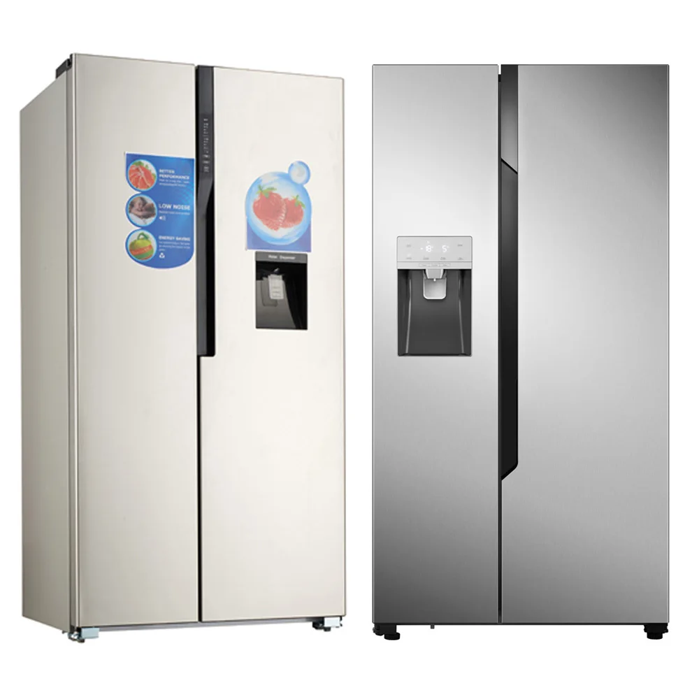 409l 高效率不锈钢家双门冰箱