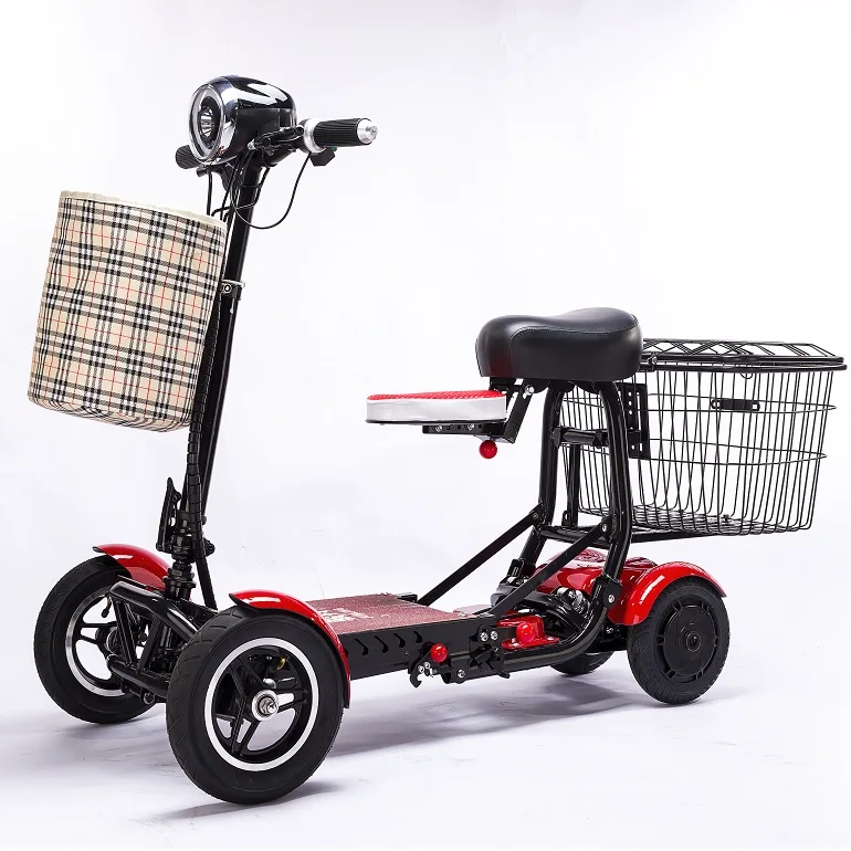 

2021 new mini adult portable foldable electric scooter, Open