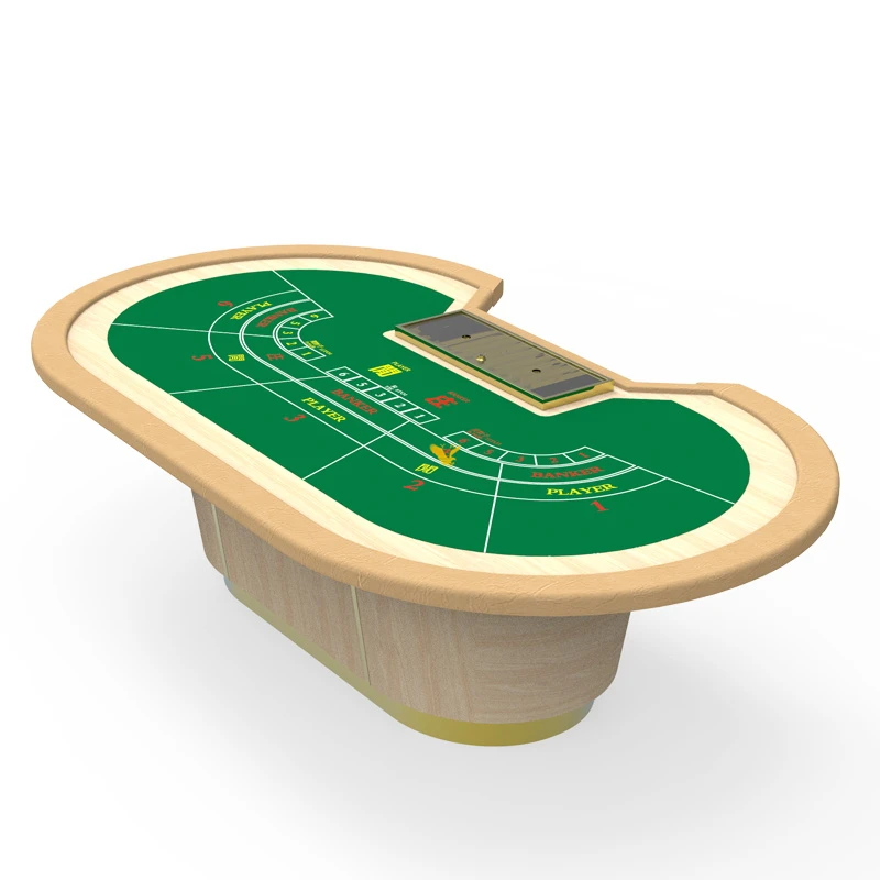 

YH High Quality  Tables Custom Design Poker Table  Baccarat  Poker Table For Sale, Customized