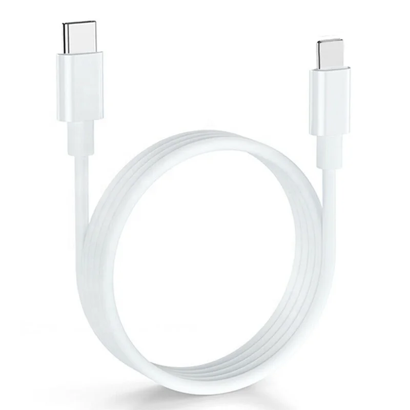 

Premium Max 20W 9V PD Fast Charging For Apple iPhone 12 USB Type-C To Lightning Cable 2M, White