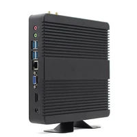 

Intel i7 4500U CPU Mini Desktop Computer, Fanless Nettop with 8GB RAM, 128GB SSD, 4K HD VGA LAN 4*USB 3.0 WiFi