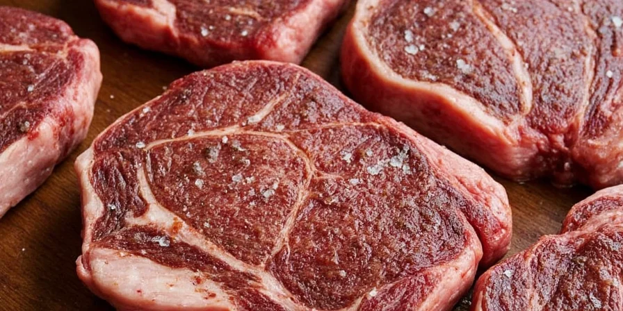 Different ways to season steak with salt