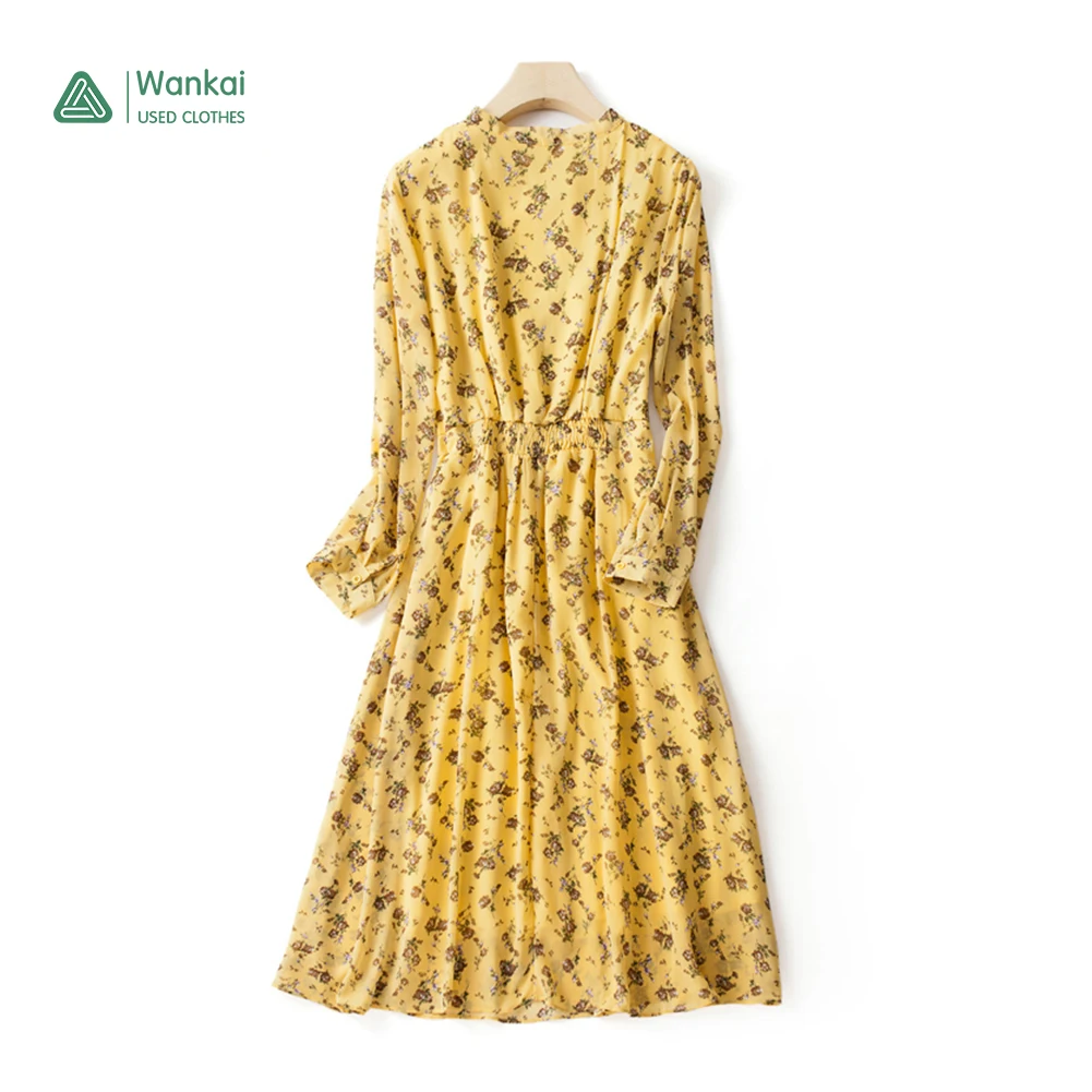 

2020 High-quality materials korean used mini dress bales, cheap price a grade used classic clothes whole sale of bales, Mixed color