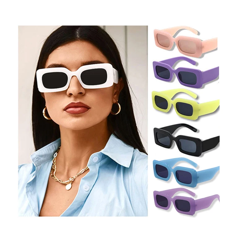 

VIFF HP21045 Rectangle Gafas Del Sol Glasses Lunette Soleil Manufacturer Bold Sun Glass Women Custom Fashion Sunglasses 2022