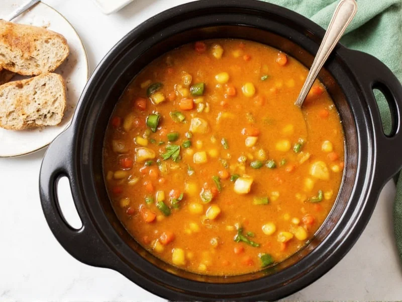 Perfect Crockpot Veggie Soup: Easy Recipe & Pro Tips