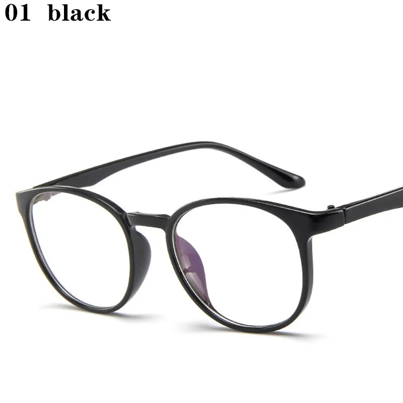 

Retro Round Reading Eyeglasses Men Women Vintage Computer Transparent Eye Glasses Frame Myopia Oculos De Grau Femininos