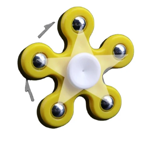 

New arrival Five bead hand spinner Fidget toys for release stress