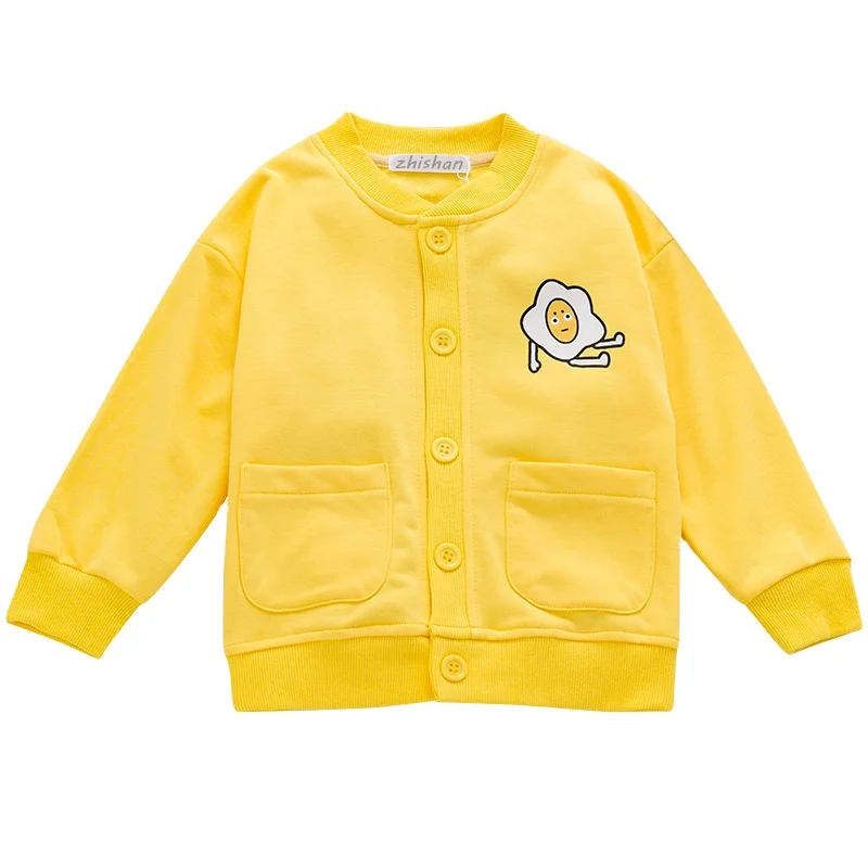 

Girl Sweaters 2021 Autumn Korean Version Of Western-Style Children Clothes Cotton Baby girl Sweaters On Behalf Of A Shipment, Yellow